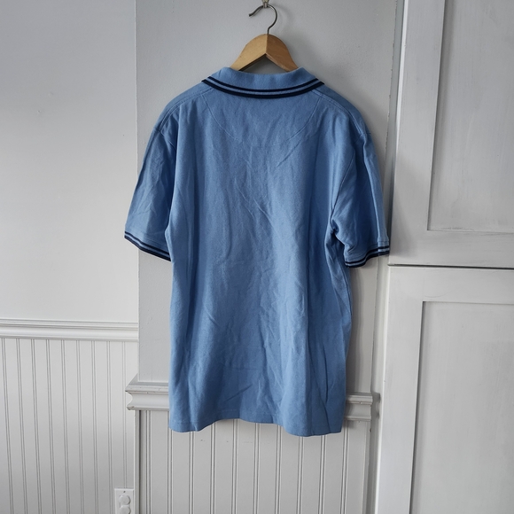 Penman Light Blue Men's Polo Shirt - Picture 5 of 5